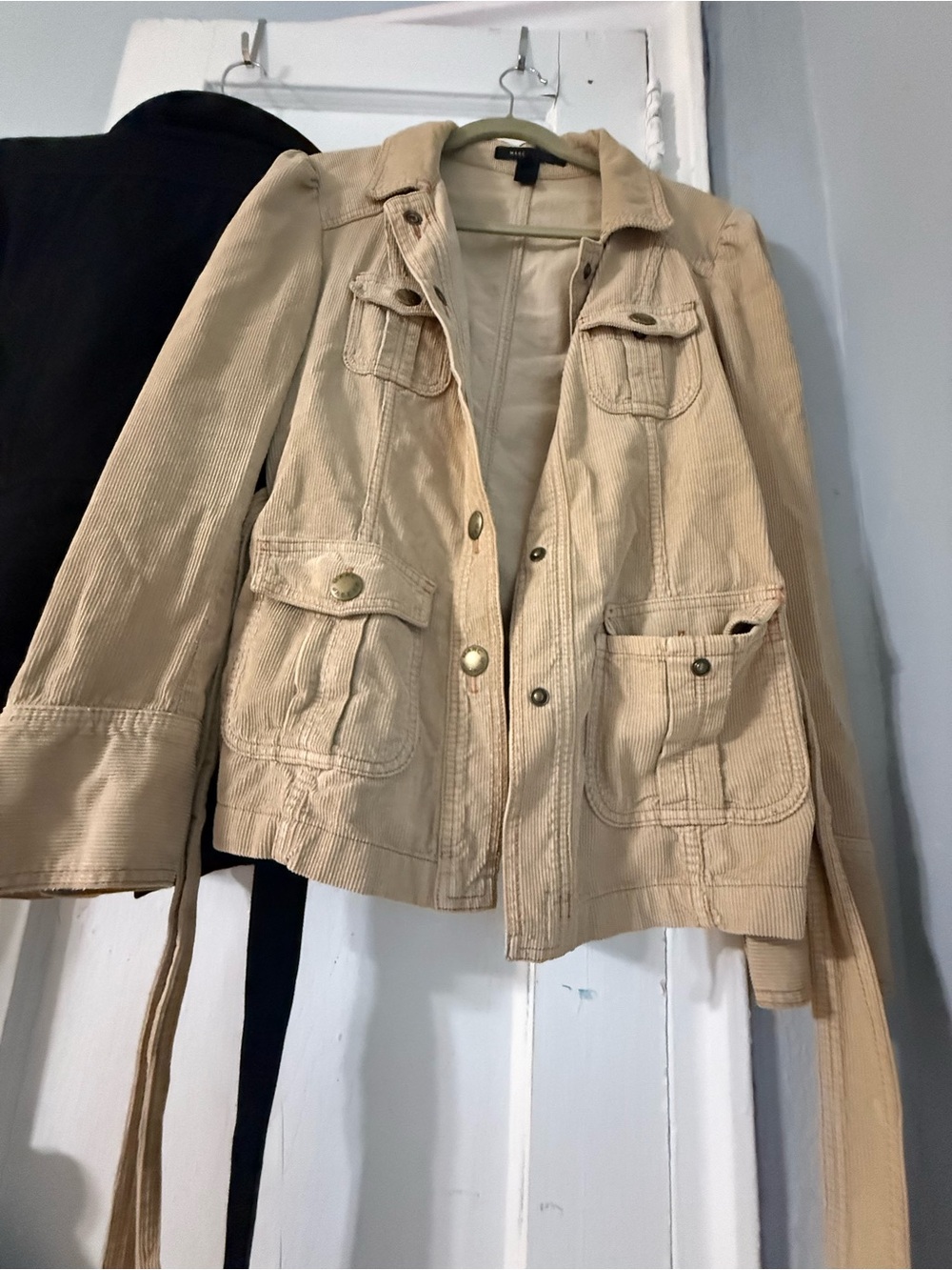 Marc Jacobs Beige Utility Corduroy Jacket